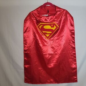 Superman Cape rwd Halloween costume cosplay Kids one size dress up
